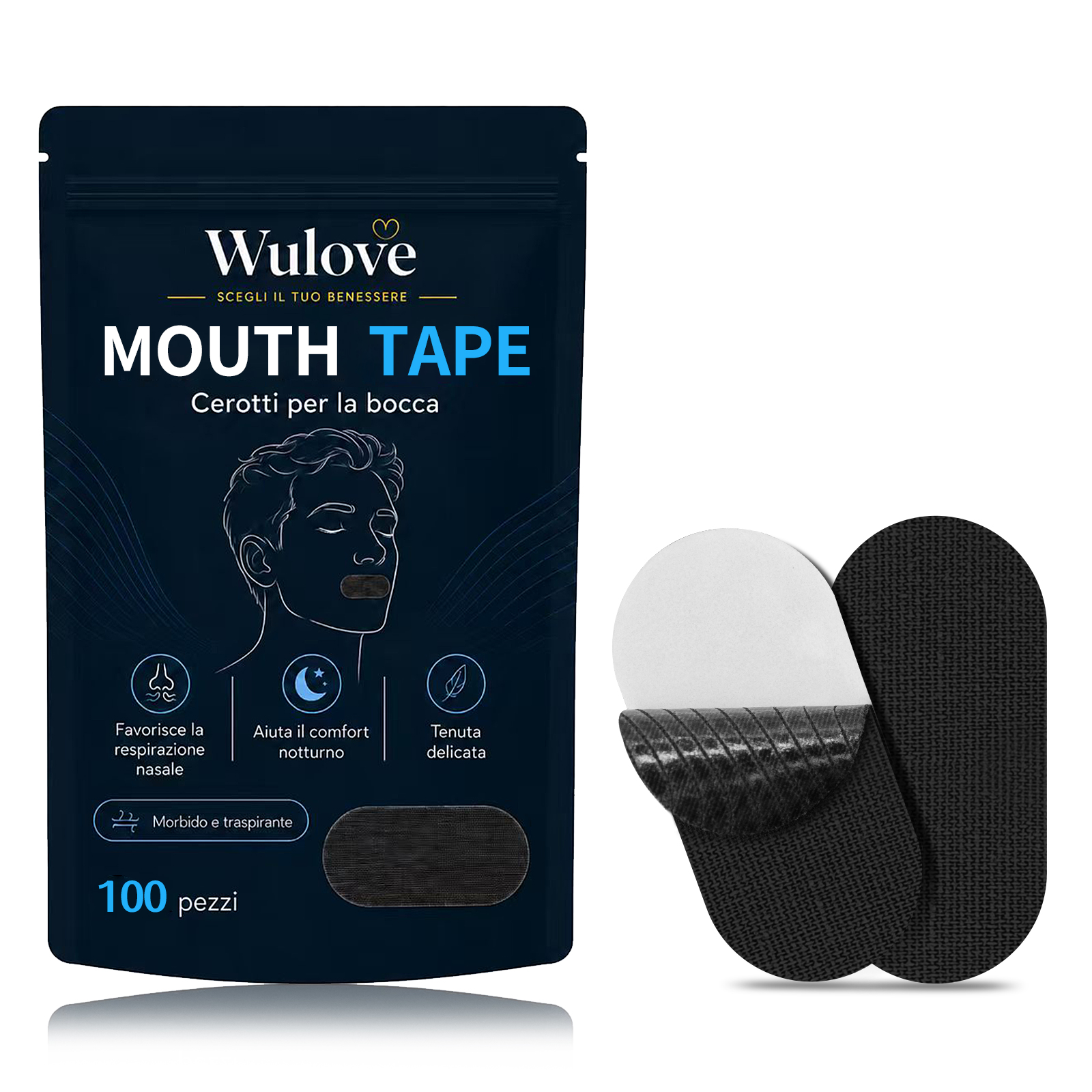 Mouth Tape 100 Pezzi