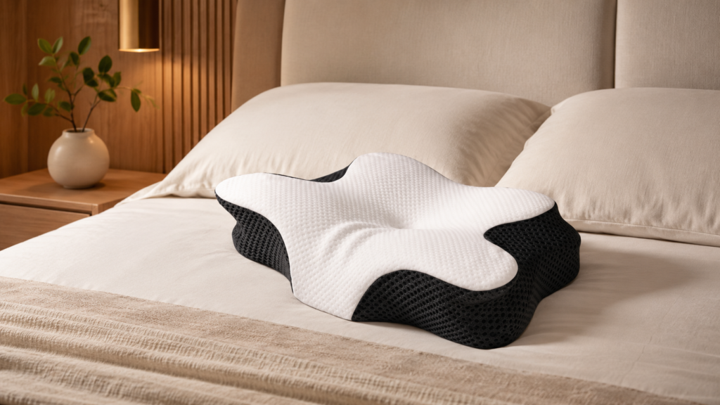 Cuscino Ergonomico a Farfalla Wulove – Supporto per Testa e Collo